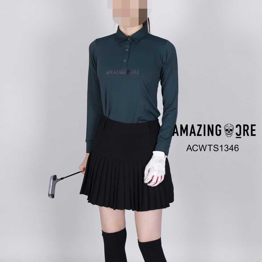 어메이징크리 여자 ACWTS1346 매장판 기모 플렉스모션 카라티(2color)