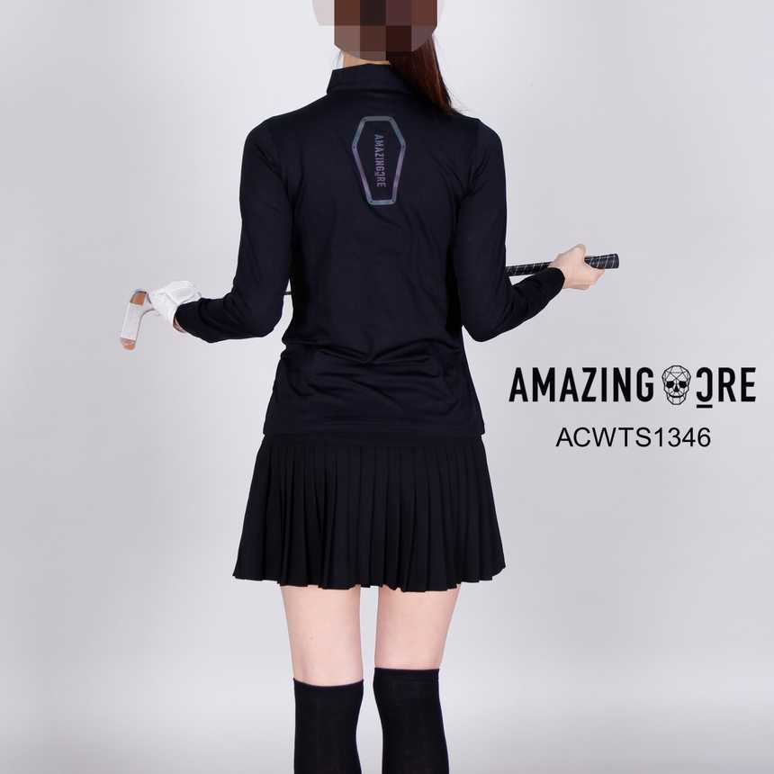 어메이징크리 여자 ACWTS1346 매장판 기모 플렉스모션 카라티(2color)