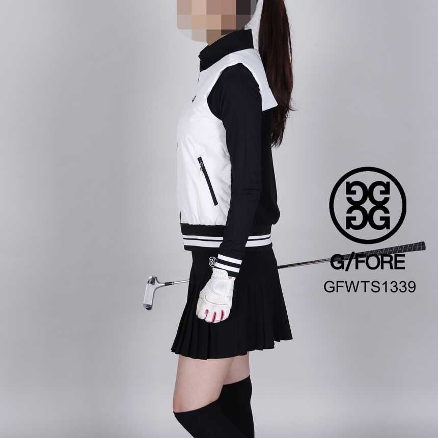 지포어 여자 GFWTS1339 매장판 하이브리드 패딩 조끼 베스트(2color)