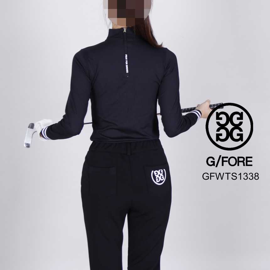 지포어 여자 GFWTS1338 매장판 테크 골지 티셔츠(2color)