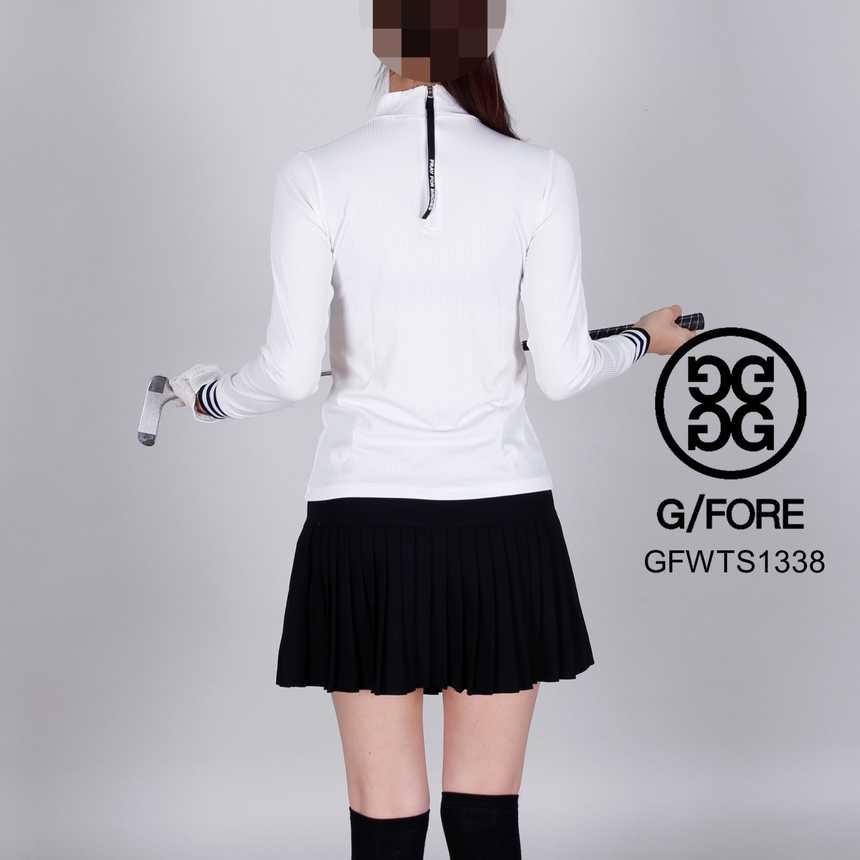 지포어 여자 GFWTS1338 매장판 테크 골지 티셔츠(2color)