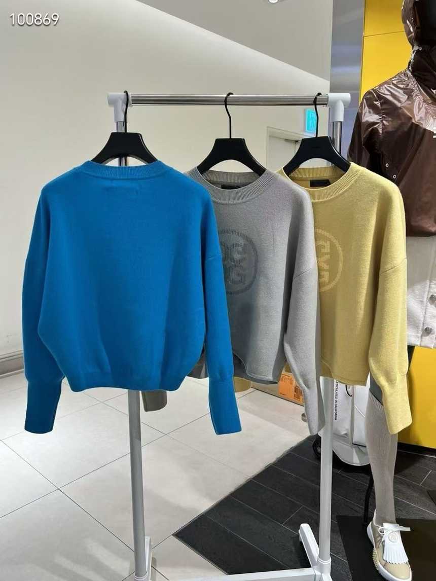 지포어 여성 써클 G’S 크루넥 매장판제품(3color)