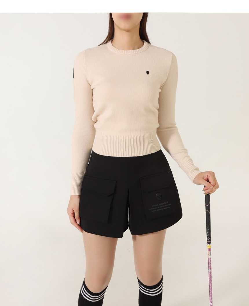 어메이징크리 수입 우먼 에센셜 캐시미어 티셔츠(2color)