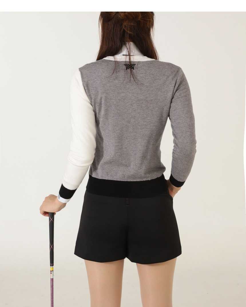 PXG 수입 우먼 빅로고 라운드 니트(2color)