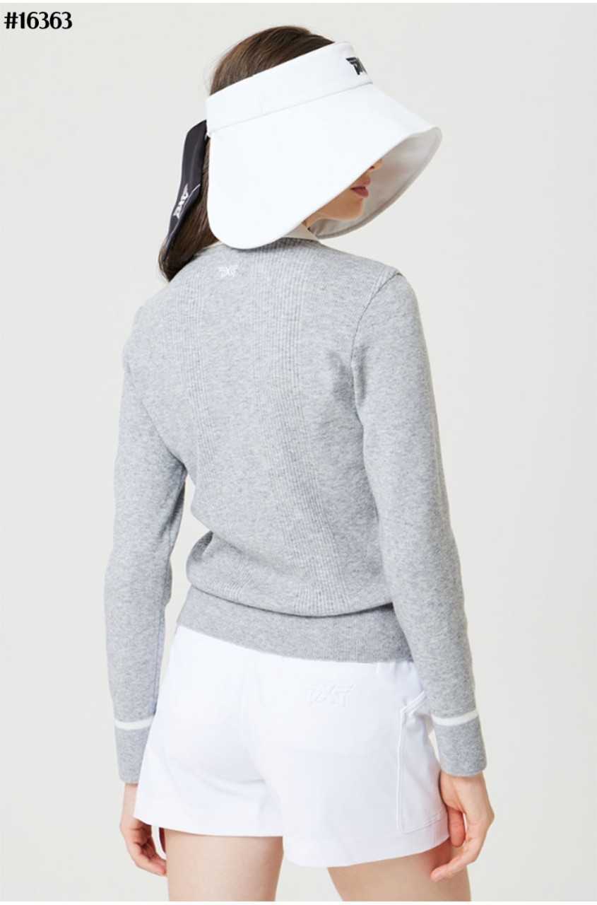 PXG 여성 카라 넥 스웨터