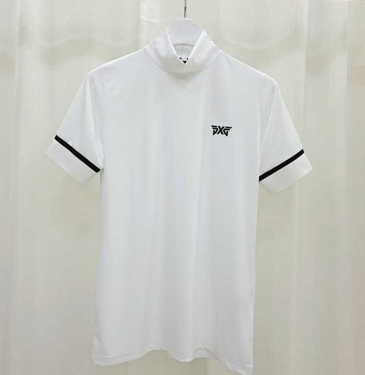 PXG 여름 여성용 골지 하이넥 셔츠(2color)