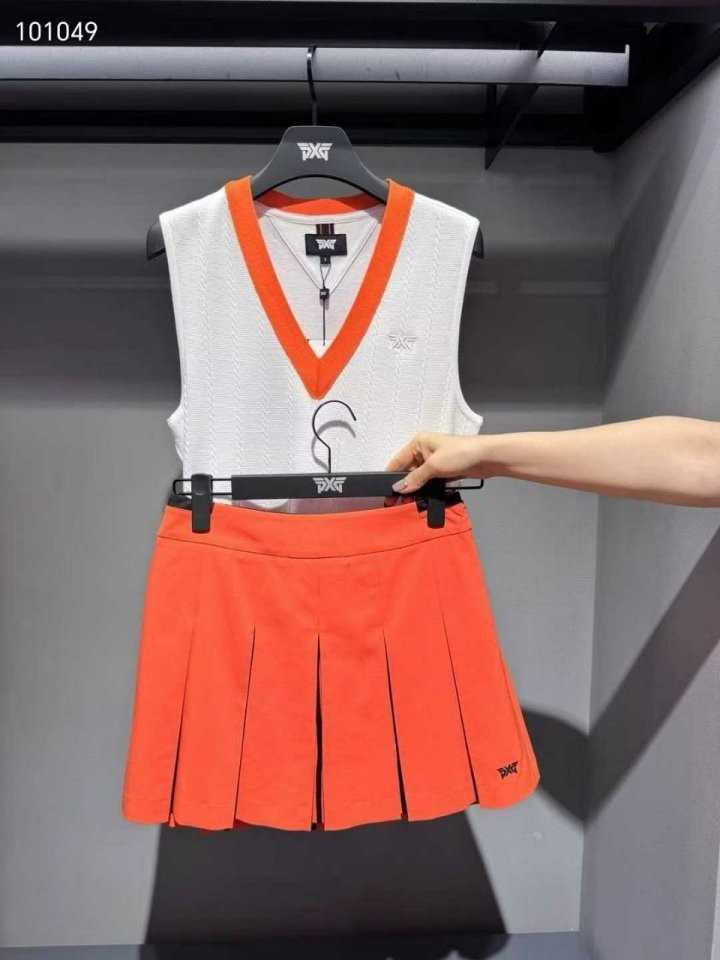 PXG 여성 V 넥 니트 베스트(2color)