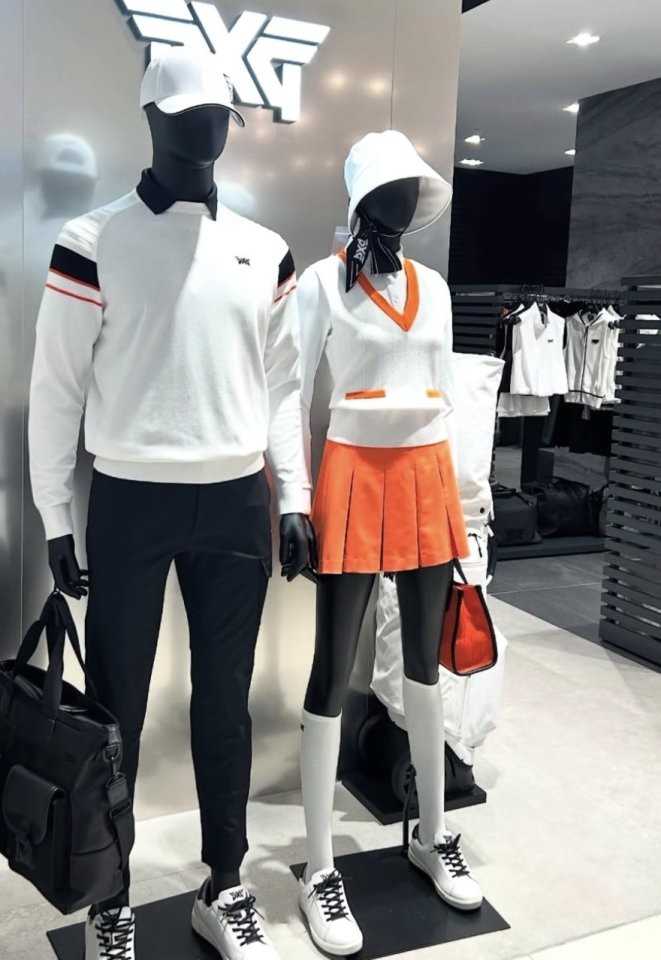 PXG 여성 V 넥 니트 베스트(2color)