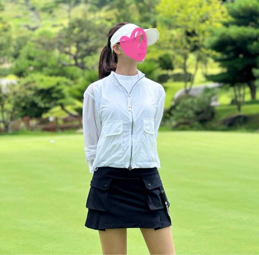 지포어 여성 퍼포레이티드 윈드브레이커(2color)