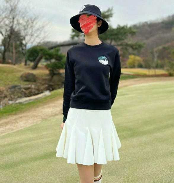 말본 여성 Buckets 크루넥 플리스 티셔츠(3color)