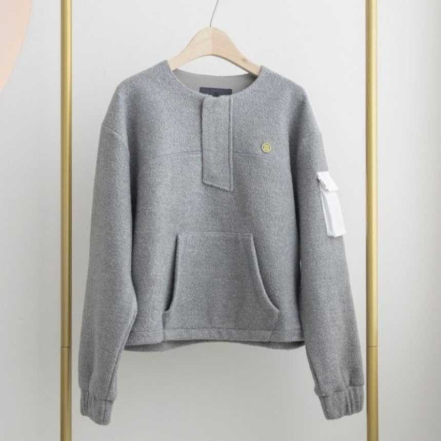 지포어 여성 BOUCLE QUARTER ZIP