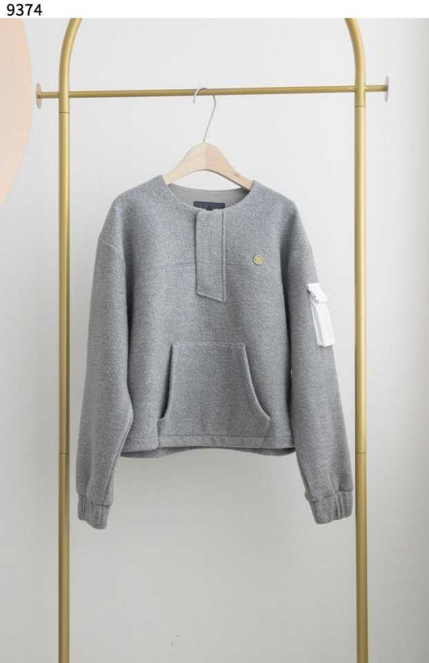 지포어 여성 BOUCLE QUARTER ZIP