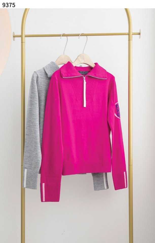 지포어 여성 WOOL CASHMERE HALF ZIPUP(2color)