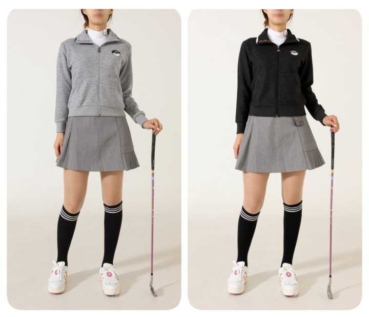 말본 수입 하이넥 집업 방풍 가디건(2color)