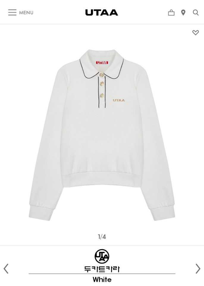 유타 여성 두카트 카라 골프셔츠(2color)