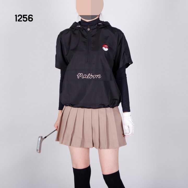 말본 여자 1256 하프 아노락 바람막이(3color)