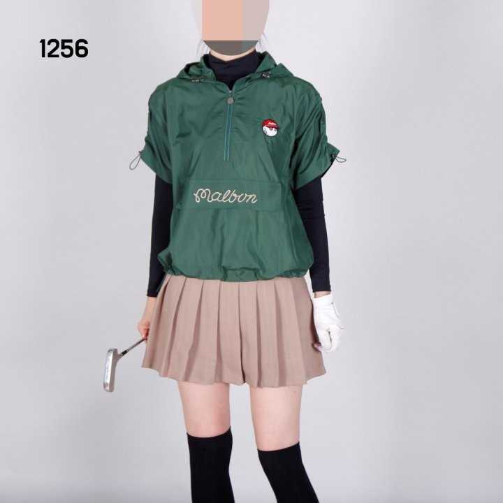 말본 여자 1256 하프 아노락 바람막이(3color)