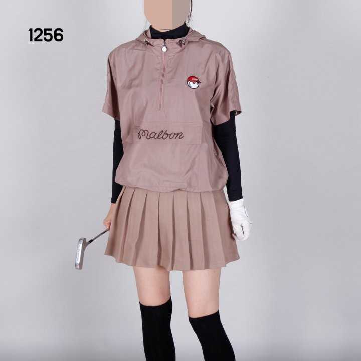 말본 여자 1256 하프 아노락 바람막이(3color)