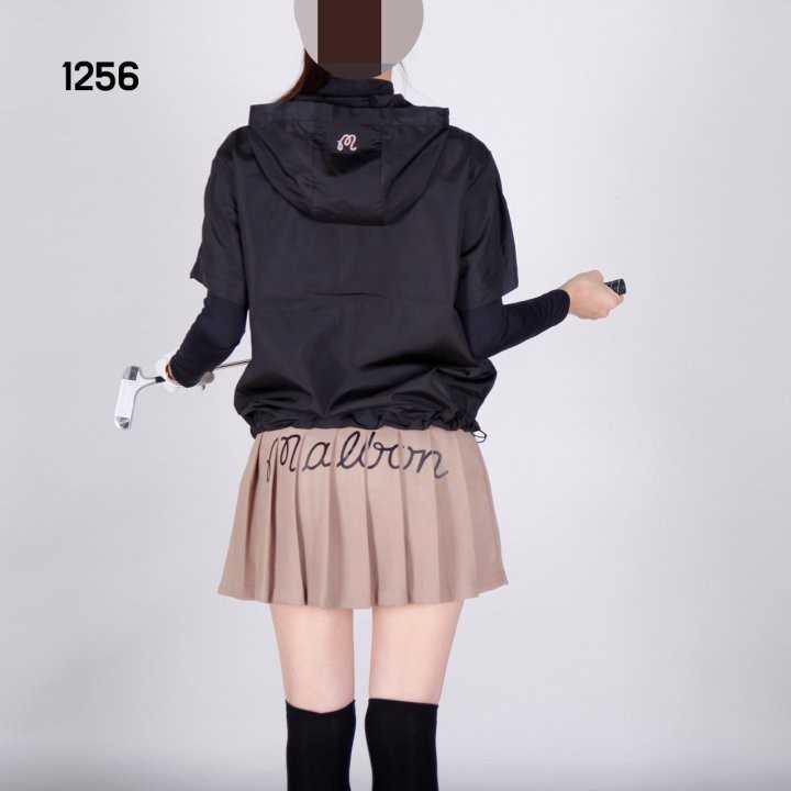 말본 여자 1256 하프 아노락 바람막이(3color)