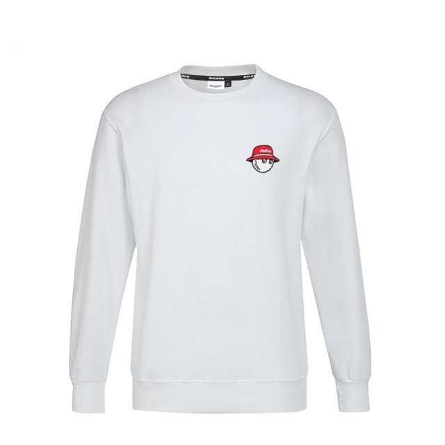 말본 남여공용 버킷 패치 데일리 맨투맨(4color)