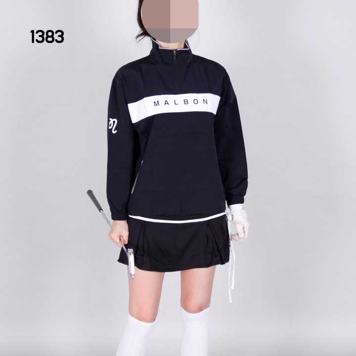 말본 여자 1383 배색 아노락(2color)