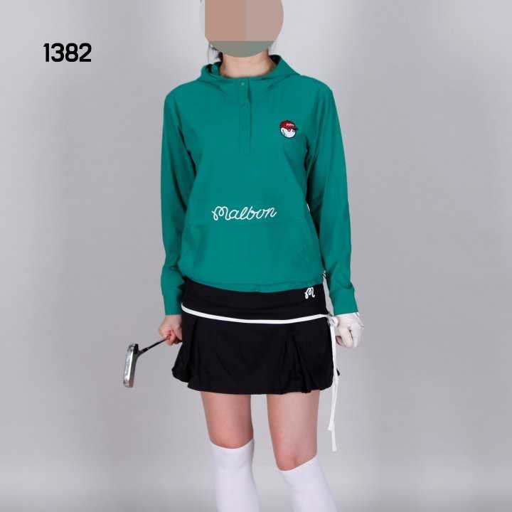 말본 여자 1382 유틸리티 후드 맨투맨(2color)