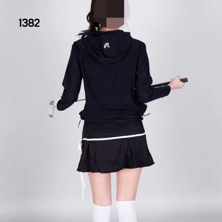 말본 여자 1382 유틸리티 후드 맨투맨(2color)