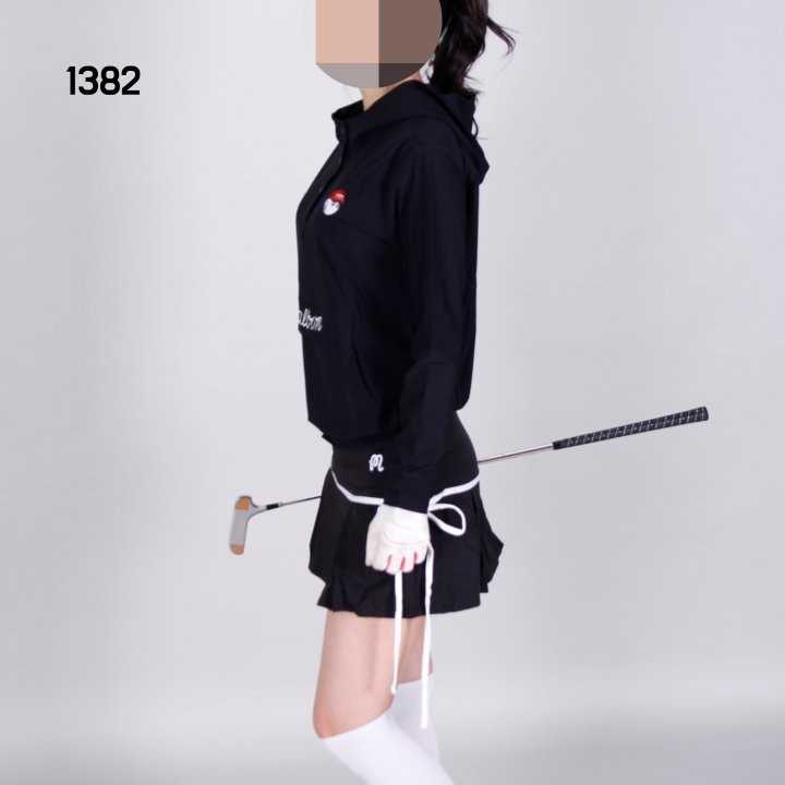 말본 여자 1382 유틸리티 후드 맨투맨(2color)