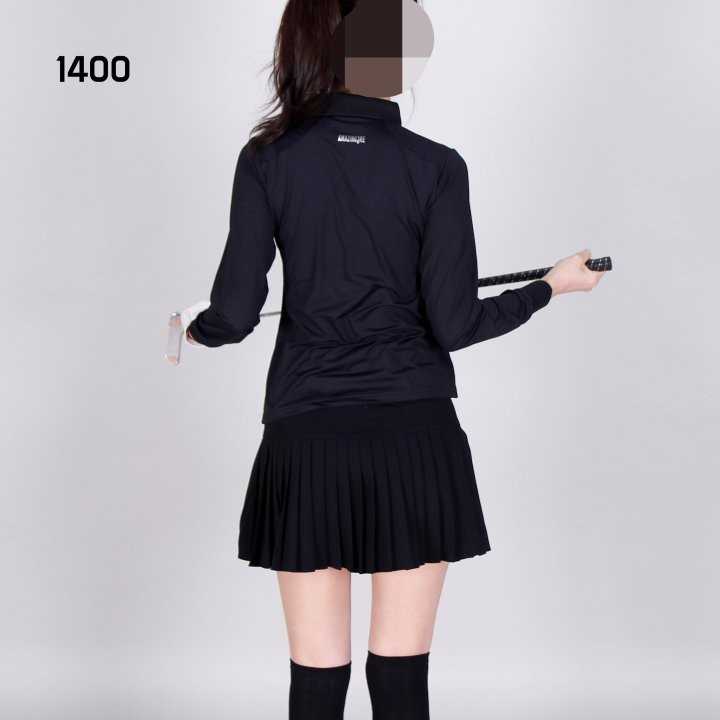 어메이징크리 여자 1400 스컬 카라 티셔츠(2color)