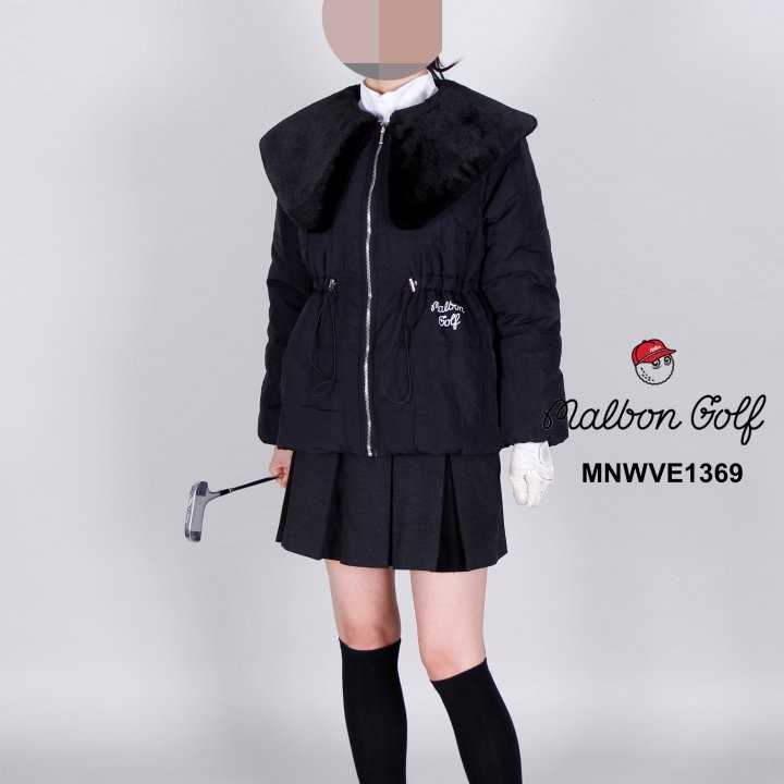 말본 여자 MNWVE1369 빅카라 스트링 패딩 점퍼(2color)