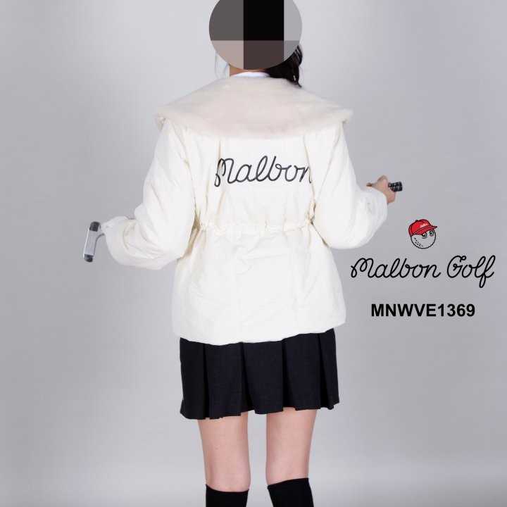 말본 여자 MNWVE1369 빅카라 스트링 패딩 점퍼(2color)