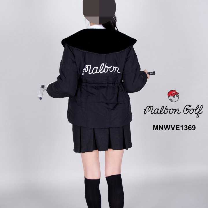 말본 여자 MNWVE1369 빅카라 스트링 패딩 점퍼(2color)