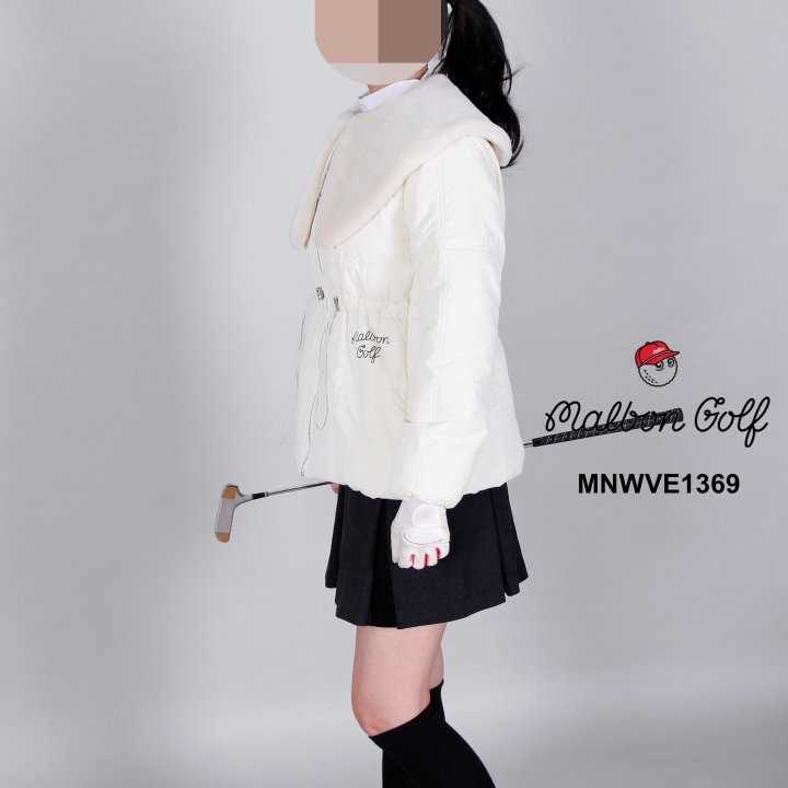 말본 여자 MNWVE1369 빅카라 스트링 패딩 점퍼(2color)