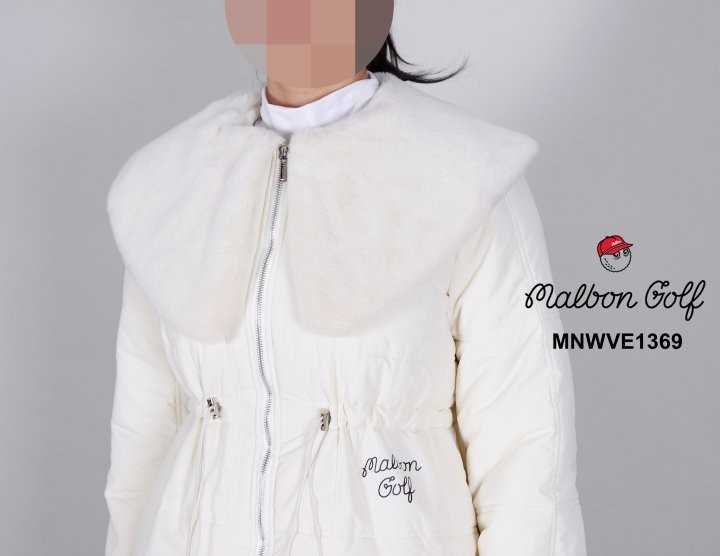 말본 여자 MNWVE1369 빅카라 스트링 패딩 점퍼(2color)