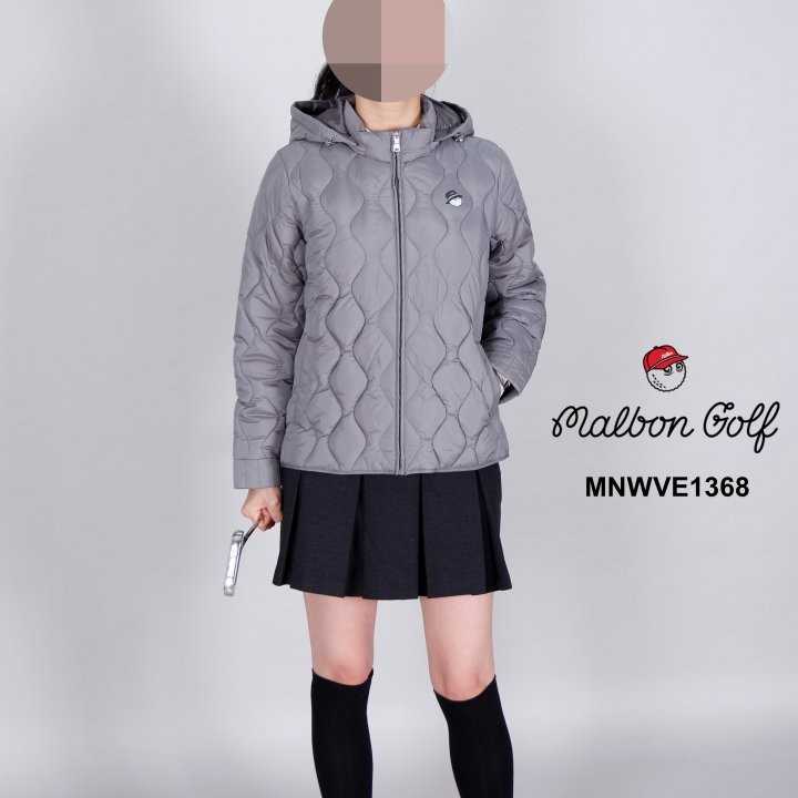 말본 여자 MNWVE1368 윈터 웨이브 후드 패딩 점퍼(2color)