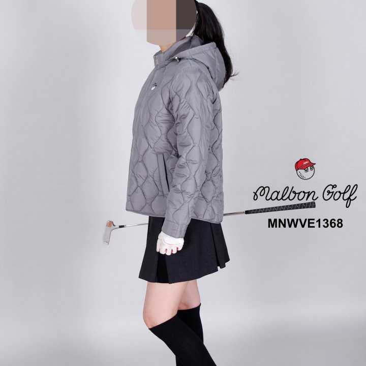 말본 여자 MNWVE1368 윈터 웨이브 후드 패딩 점퍼(2color)
