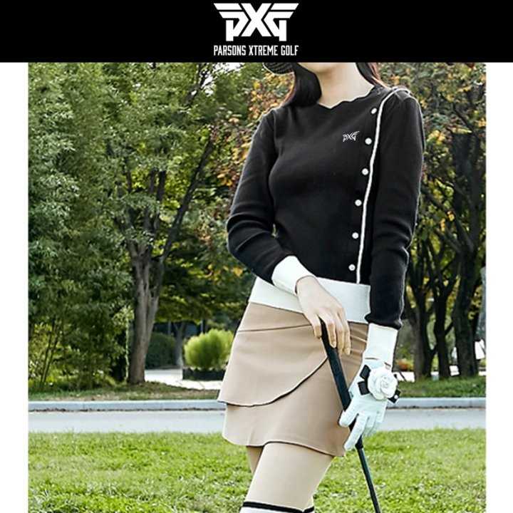 PXG 사이드 단추 라운드긴팔(2color)