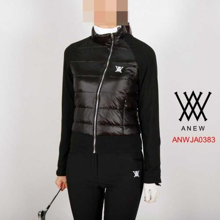 어뉴 여자 ANWJA0383 사선지퍼 패딩 점퍼 자켓(3color)
