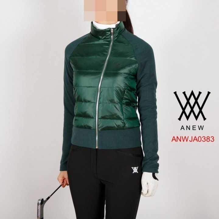 어뉴 여자 ANWJA0383 사선지퍼 패딩 점퍼 자켓(3color)