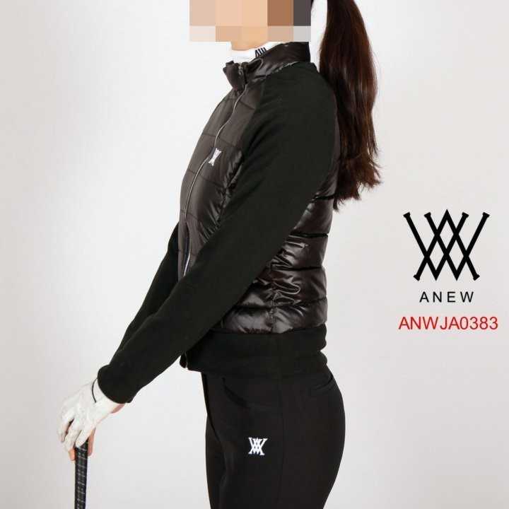 어뉴 여자 ANWJA0383 사선지퍼 패딩 점퍼 자켓(3color)