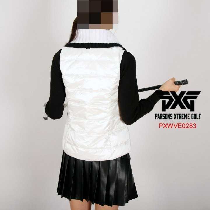 PXG 여자 PXWVE0283 니트 카라 패딩 조끼 베스트(2color)