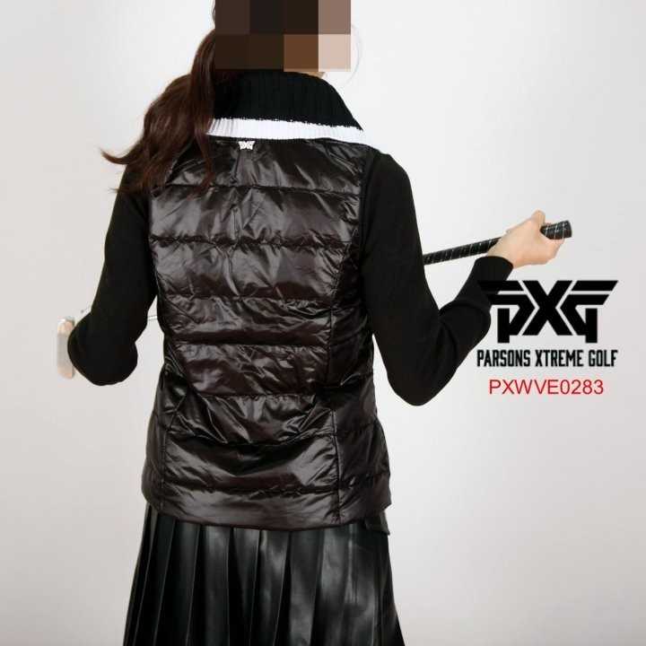 PXG 여자 PXWVE0283 니트 카라 패딩 조끼 베스트(2color)