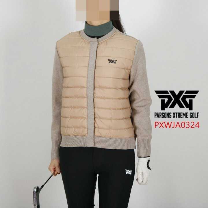 PXG 여자 PXWJA0324 가슴패딩 니트 자켓 가디건(2color)