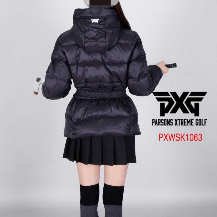 PXG 여자 PXWSK1063 윈터 덕다운 벨트 패딩 점퍼