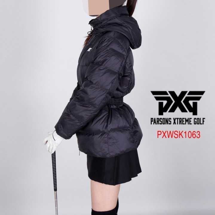 PXG 여자 PXWSK1063 윈터 덕다운 벨트 패딩 점퍼