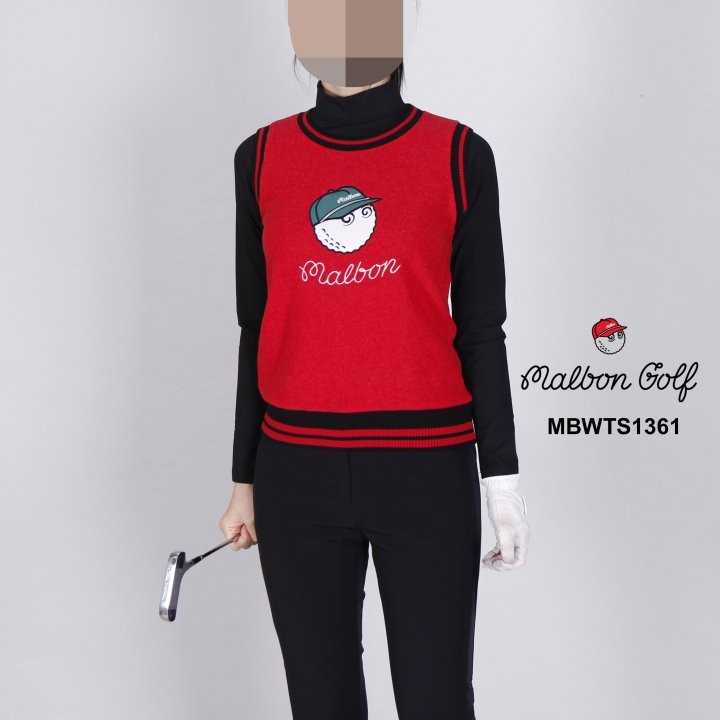 말본 여자 MBWTS1361 버킷 니트 베스트 조끼(2color)