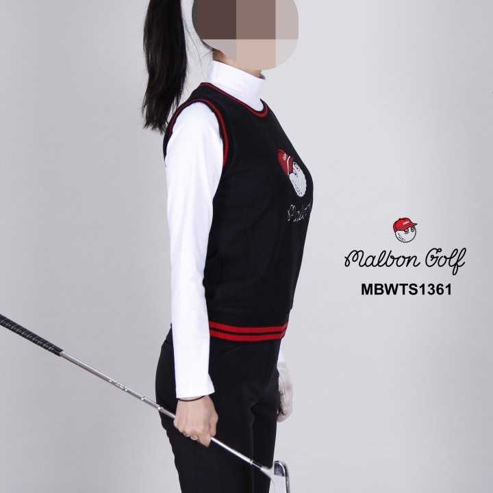 말본 여자 MBWTS1361 버킷 니트 베스트 조끼(2color)