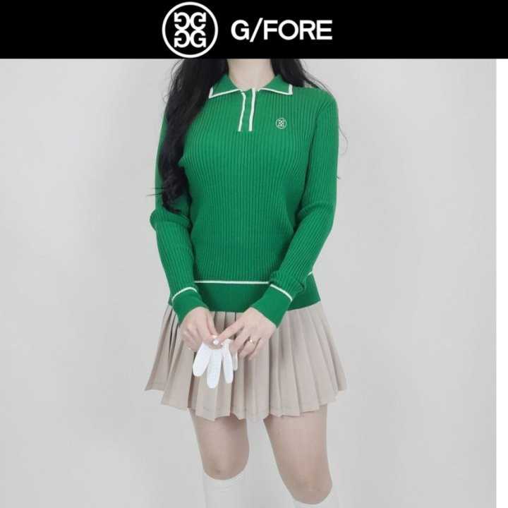 지포어 라인카라 니트 긴팔(3color)