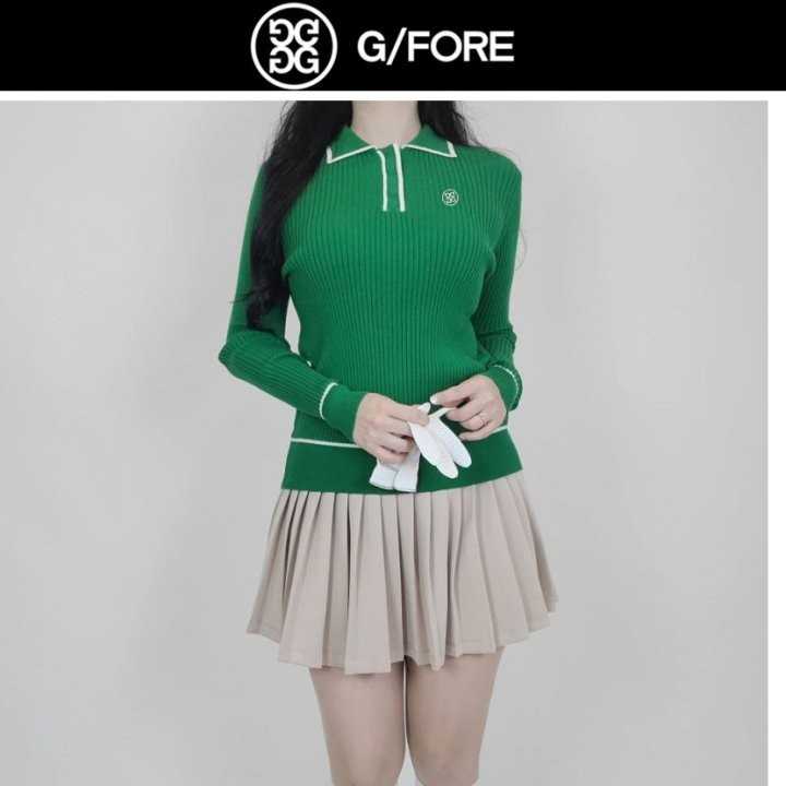 지포어 라인카라 니트 긴팔(3color)