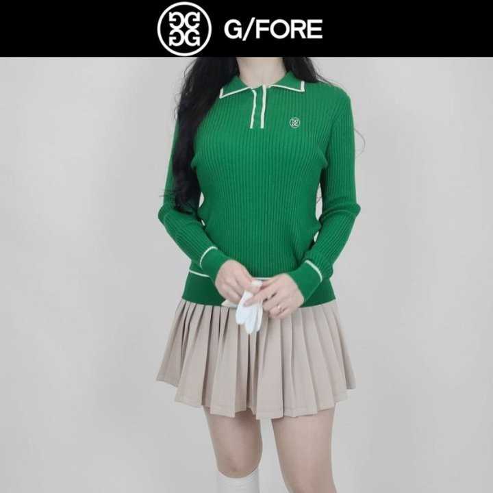 지포어 라인카라 니트 긴팔(3color)